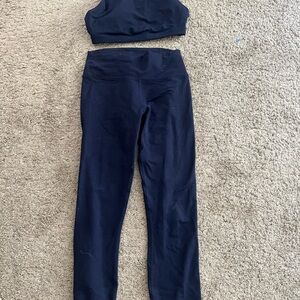 Fabletics Women's Navy Activewear Set